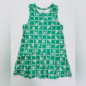 Hanna Anderrson Green Flower Tennis Dress Size 8